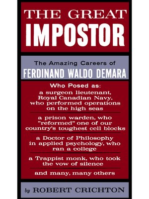 cover image of The Great Impostor